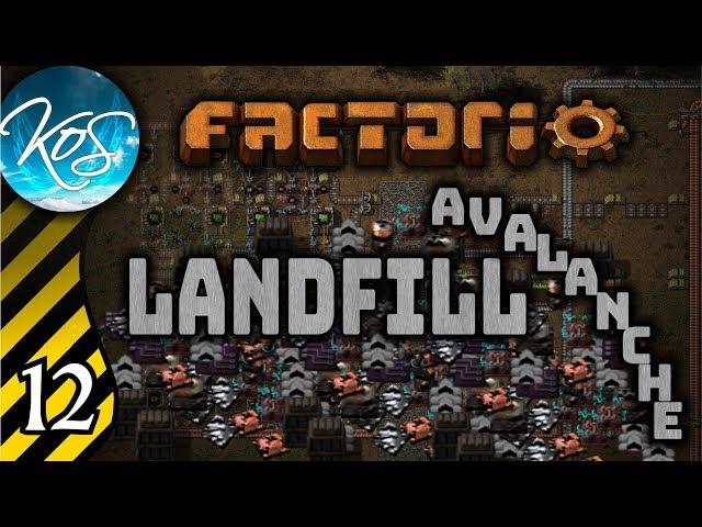 Factorio Landfill Avalanche! Ep 12: RECYCLING SCRAPTACULAR - Production Scrap 2 mod MP Coop Gameplay