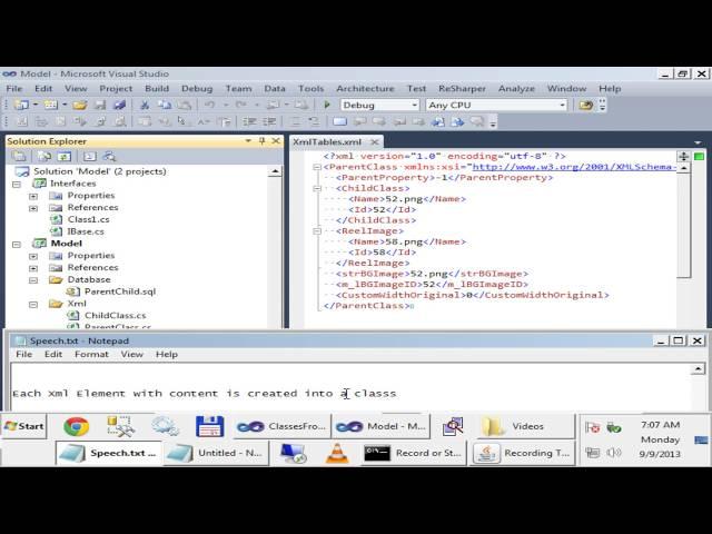 Visual Studio Add-In Convertin Xml To Classes