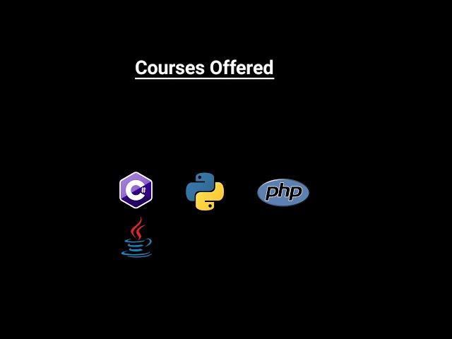 Courses Offered in UOC || University Of Coding