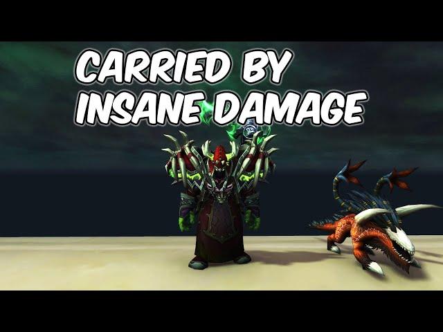 INSANE Damage CARRIED - 11.0.2 Affliction Warlock PvP - WoW The War Within