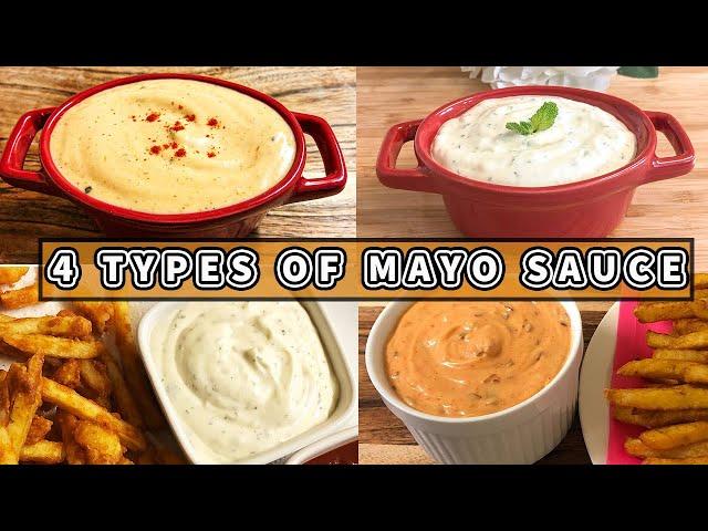 4 Amazing Mayo Dips & Sauces | Mix It, Dip It, Love It | Easy DIY Dipping Sauces