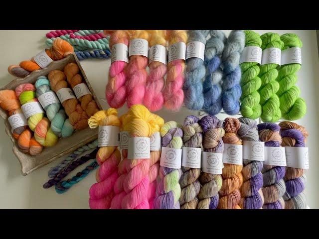 Мозаичный МК, анонс. Впервые окрасила мохер #knitting