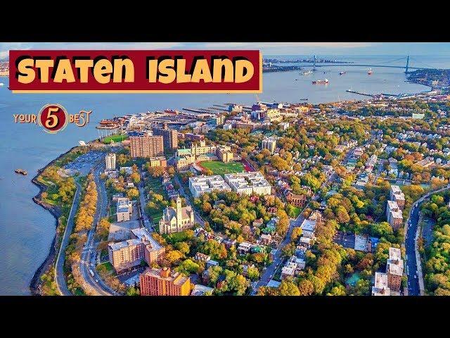 STATEN ISLAND New York City Drone Video