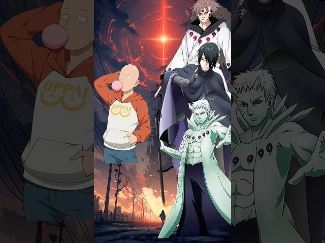 Saitama vs madara,obito,sasuke #madara #narutoverse#obito#itachi #sasuke #anime #gojovsjjk#saitama