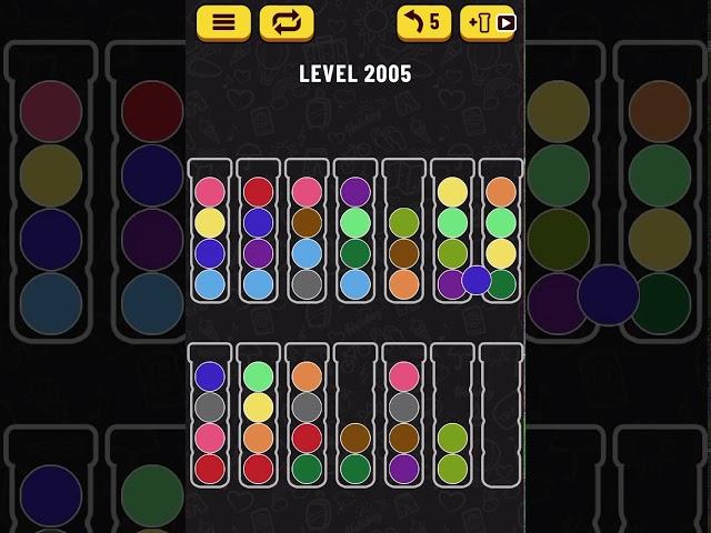 【Ball Sort Puzzle】Level.2005