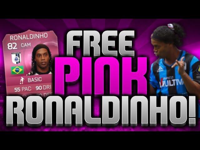 FIFA 15 ULTIMATE TEAM | FREE PINK RONALDINHO!