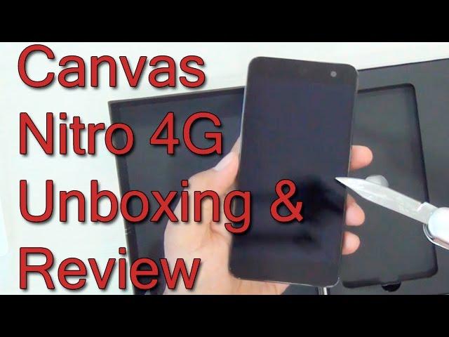 Micromax Canvas Nitro 4G Unboxing And Review