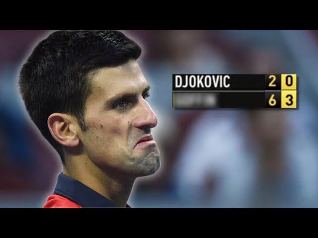 This Player Was DESTROYING Prime Djokovic! What Happened Next is UNBELIEVABLE