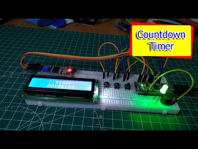 Membuat Countdown Timer Sederhana - Project Arduino #22