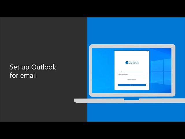 How to set up your work email with Outlook