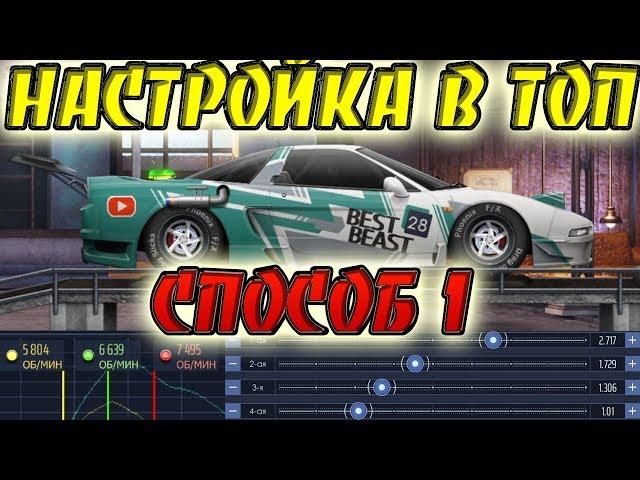 НАСТРОЙКА И ВЫВОД В ТОП, СПОСОБ 1