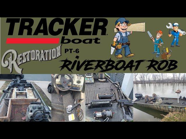 tracker bass boat restoration pt 6