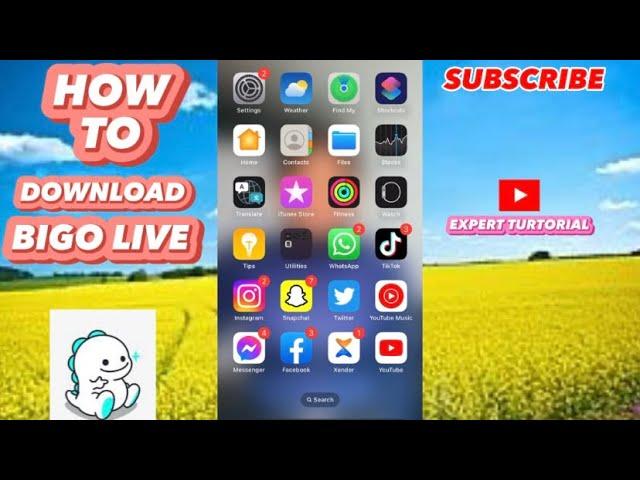 How to download BIGO LIVE on iPhone in 2023 | Apple store | August 6, 2023