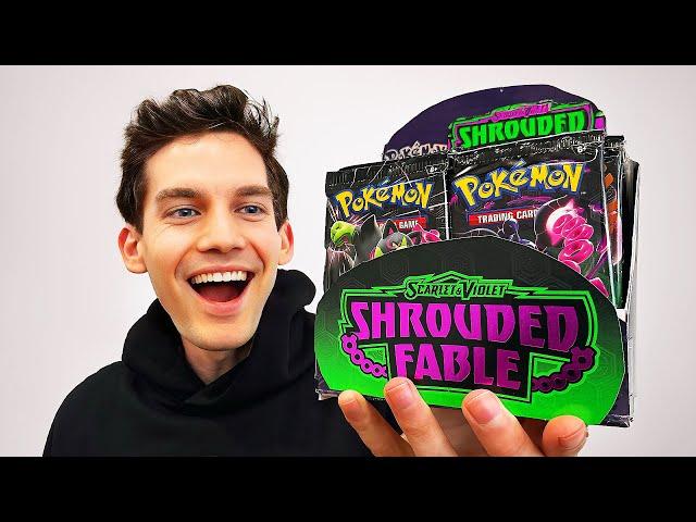 The Pokémon Shrouded Fable Booster Box Opening