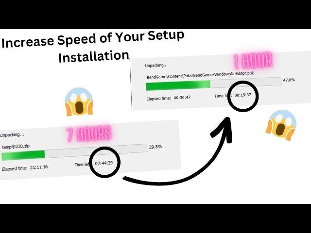 How to install any game Faster |100%%% Works | Speacially FITGIRL REPACK