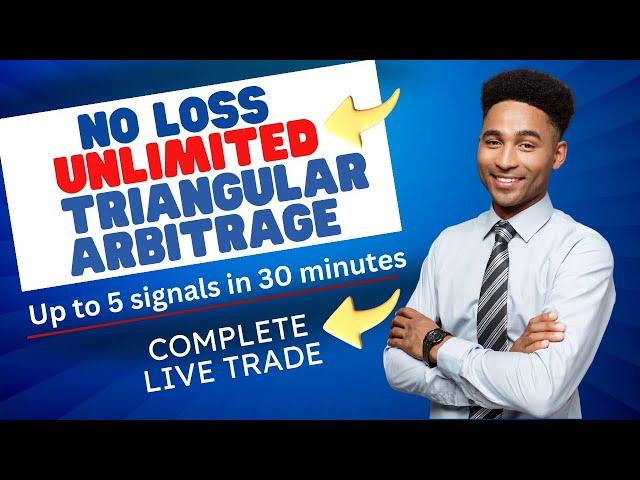 Unlimited Binance Triangular Arbitrage, No Loss- Live Trade, $500-$1000 Daily | Step-by-Step Guide