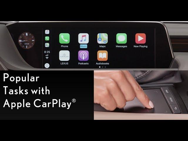 How-To Use Apple CarPlay | Lexus