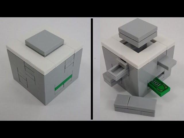 How to build a LEGO mini puzzle box *9 moves*  - Lego easy puzzle box tutorial [16]