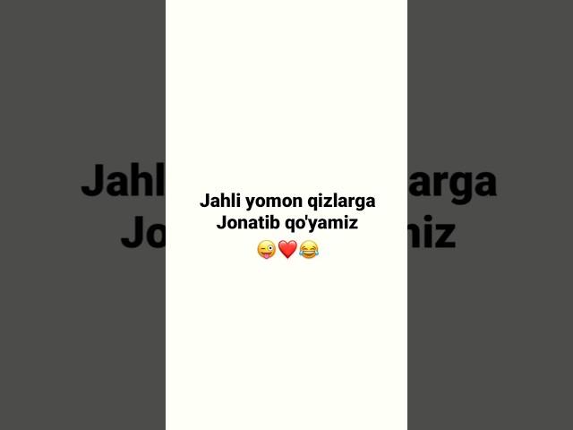 JAHLI YOMON QIZ #shorts #video #qizlar #tiktok #instagram #1k