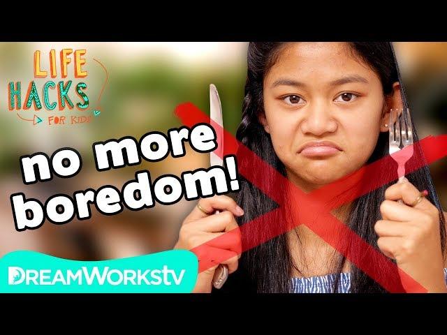 Beat Restaurant Boredom | LIFE HACKS FOR KIDS