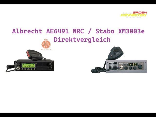 Albrecht AE6491 vs. Stabo xm3003e +++BIS ZUM ENDE SCHAUEN+++