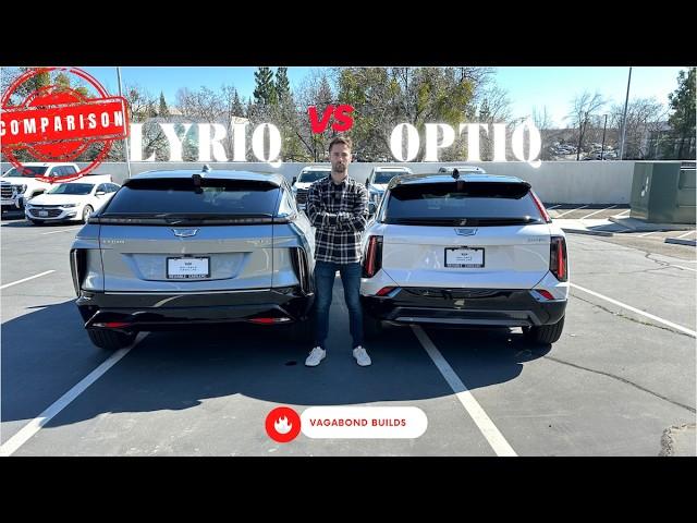 OPTIQ vs LYRIQ in the 2025 Cadillac. Which one do you like more?