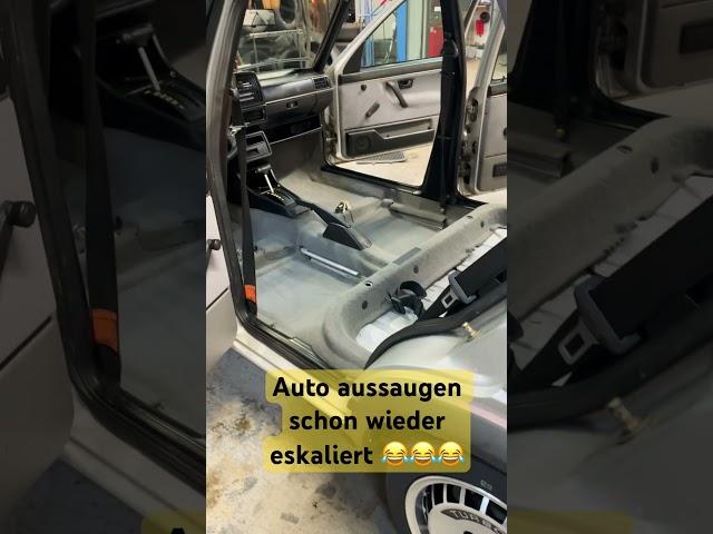 Ich wollte eigentlich nur kurz das Auto aussaugen #auto #automobile #tuning #detailing #cardetailing