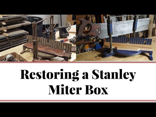 How To Restore a Stanley 244 Miter Box