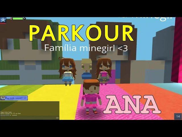 KOGAMA - Ana Parkour da Família Minegirl