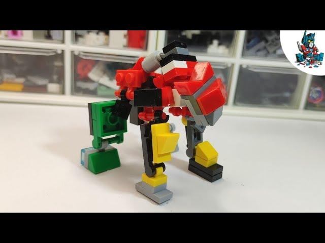 [1] Lego transformer-Devastator(ROTF) Instruction! EASY!