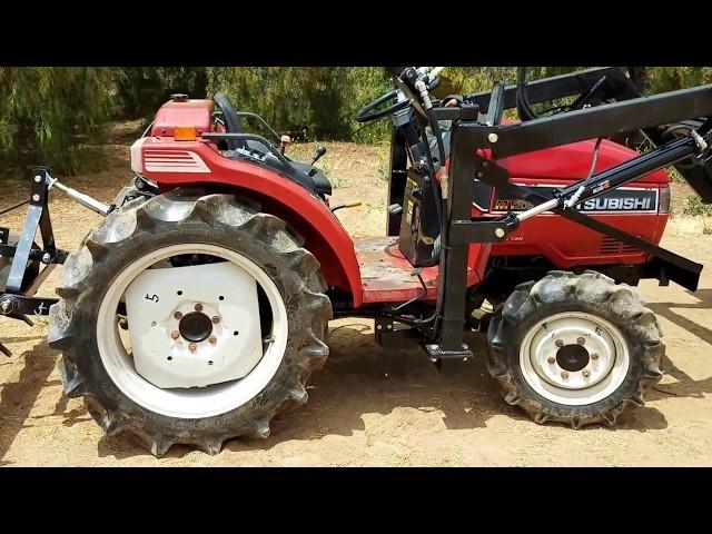 Mitsubishi MT205D used compact tractor for sale by Toughtractors.com