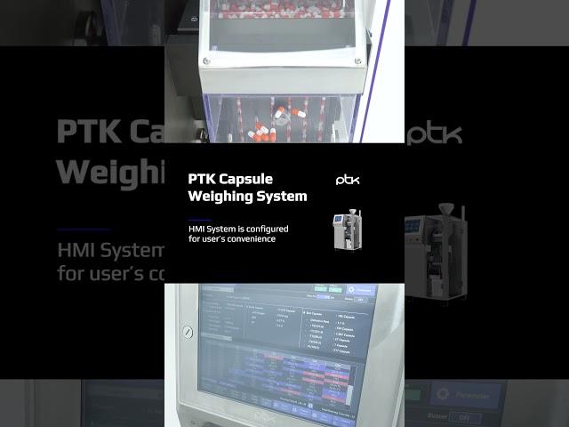 PTK Capsule Weighing System, PCW-6 #tabletpress #capsulefillingmachine #coating