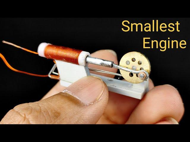 Making the world's smallest engine