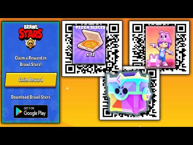 ALL FREE STUFF QR CODE IN BRAWL STAR BRAWL STARS EVENTBRAWL STARS