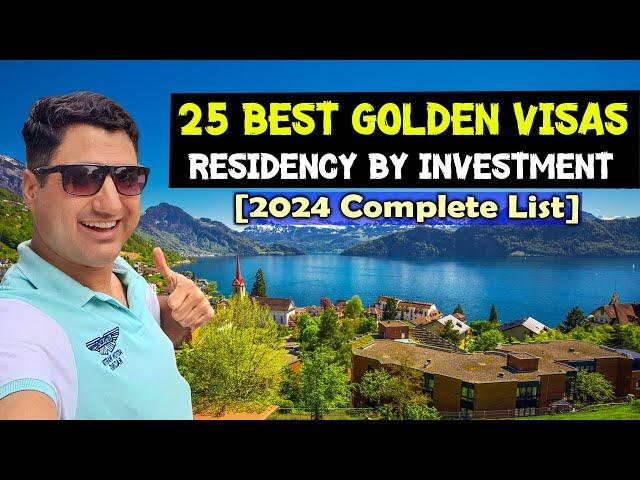 25 Countries Offering Golden Visas in 2024 - Residency by Investment!