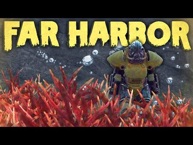 Fallout 4 Far Harbor Underwater SECRETS- Power Armor, Mannequin Ship, Chests & More (Fallout 4 DLC)