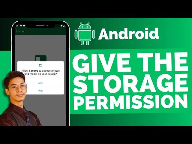 How To Give Storage Permission In Android !