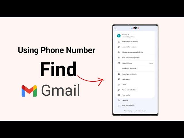 How To Find a Gmail Account By Phone Number?