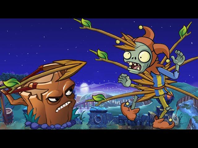 Дуб-лучник. РАСТЕНИЯ против ЗОМБИ 2 или PLANTS vs ZOMBIES 2. Серия 283