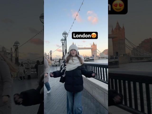 Dancing near to the London Bridge! - sst #shorts #dance #dancing #trend #trending #london #uk