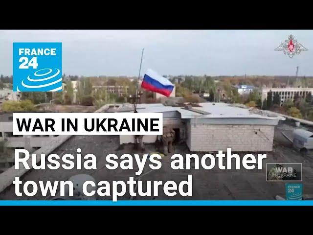 Russian army says it has seized east Ukraine town of Selydove in latest advance • FRANCE 24