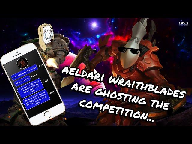 Aeldari Wraithblades Better Than Deathwing Knights?!-"These Wraiths Are Ghosting the Competition!"