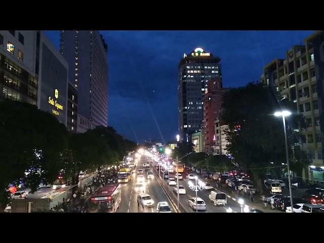 Yangon City, Myanmar - Watching in the evening