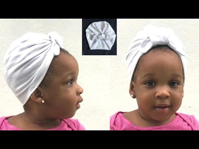 HOW TO MAKE BABY TURBAN| NO SEWING MACHINE NEEDED| BABY TURBAN TUTORIAL