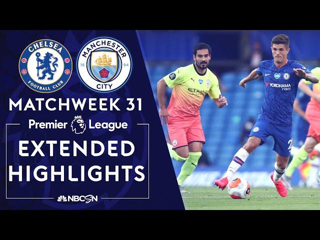 Chelsea v. Manchester City | PREMIER LEAGUE HIGHLIGHTS | 6/25/2020 | NBC Sports