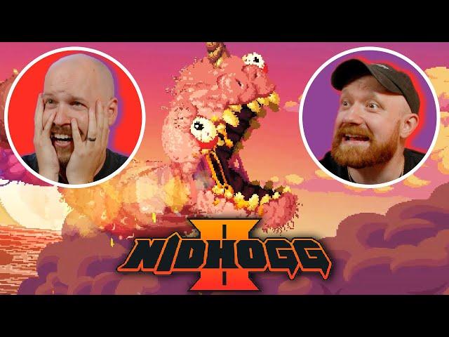 Let's Play NIDHOGG II! | Video Game Club