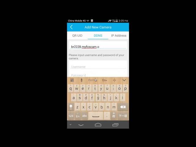 Foscam App Video Tutorial: How to Add Camera with DDNS Way and Delete Camera   Android