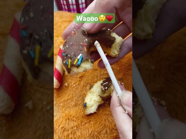 Yummy choco donut ️#shortsfeed #anayakandhal #chocolateball donut  #shorts #short
