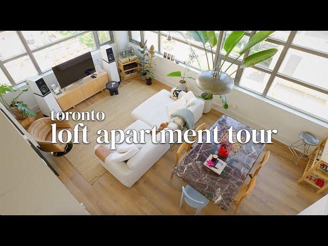 Touring a Bright Loft Apartment in Toronto’s Most Historic Building