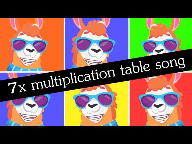 7 Times Table Song | Groovy 7s Multiplication 